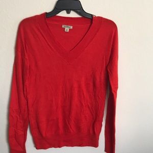 Lucky brand sweater size xs color red